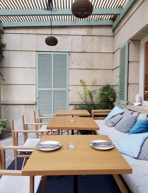 Backyardd  at MHOUSE Café Bistró in Mallorca