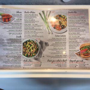 Menu at Veggie Grill by Next Level in Westlake Village