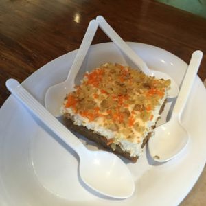 AMAZING Carrot cake at Veggie Grill by Next Level in Westlake Village