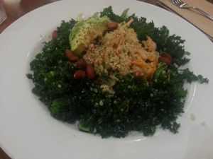 kale power salad at Veggie Grill by Next Level in Westlake Village