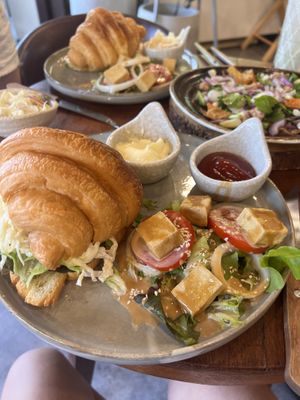  BBQ mushroom croissant   at Kem-Kon KhaoSan (เข้ม-ข้น ข้าวสาร) in Bangkok
