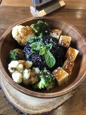 Tofu  at Kem-Kon KhaoSan (เข้ม-ข้น ข้าวสาร) in Bangkok
