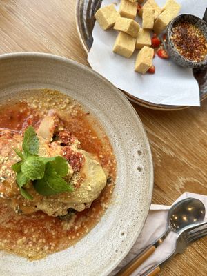   at Kem-Kon KhaoSan (เข้ม-ข้น ข้าวสาร) in Bangkok