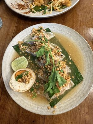 Dumplings  at Kem-Kon KhaoSan (เข้ม-ข้น ข้าวสาร) in Bangkok