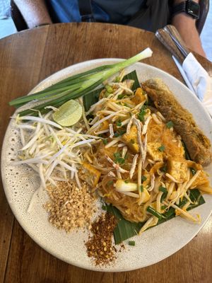 Pad Thai  at Kem-Kon KhaoSan (เข้ม-ข้น ข้าวสาร) in Bangkok