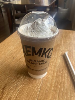 Thai milk tea frappee  at Kem-Kon KhaoSan (เข้ม-ข้น ข้าวสาร) in Bangkok