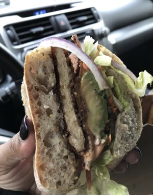 Chicken Bacon Avocado sandwich   at Native Foods in Glendale