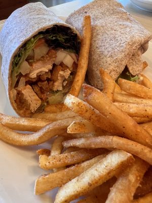 Chicken wrap  at Native Foods in Glendale