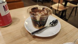 tiramisu parfait at Native Foods in Glendale