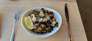 Brussel Sprouts at Native Foods in Glendale