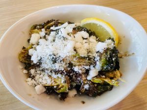 Crispy Brussels! 🤤   at Native Foods in Glendale