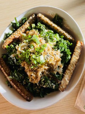 Kale sesame salad- ok    at Native Foods in Glendale
