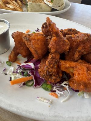 Buffalo cauliflower   at Native Foods in Glendale