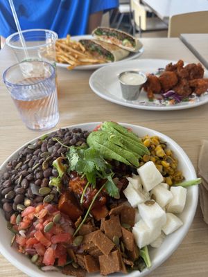 Bbq salad  at Native Foods in Glendale