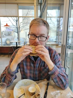 Oatmeal cream pie at Native Foods in Glendale