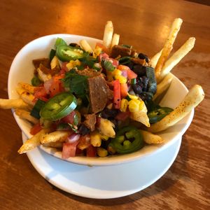Nacho fries  at Native Foods in Glendale