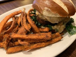 Chicken with country gravy  at Native Foods in Glendale