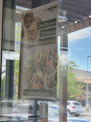 Shawarma  at Native Foods in Glendale