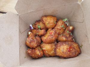 Thai cauliflower bites  at Native Foods in Glendale