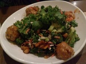 Thai meatball bowl at Native Foods in Glendale