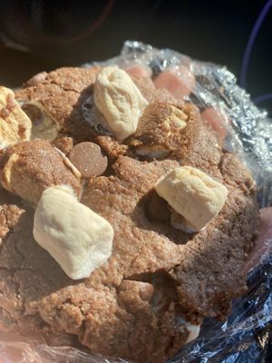 Peppermint hot chocolate cookie at Rainbow Bakery in Bloomington