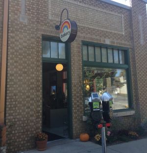 Exterior at Rainbow Bakery in Bloomington