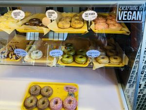 Morning selection! 😋  at Rainbow Bakery in Bloomington