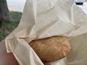 Snickerdoodle cookie 😋  at Rainbow Bakery in Bloomington