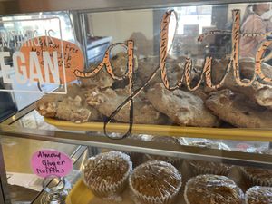 Muffins  at Rainbow Bakery in Bloomington