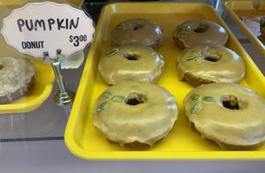 Pumpkin season!!! at Rainbow Bakery in Bloomington