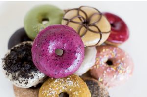 Eat the rainbow... at Rainbow Bakery in Bloomington