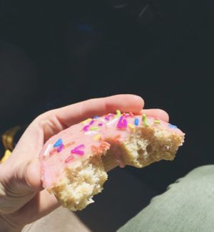 Yum... at Rainbow Bakery in Bloomington