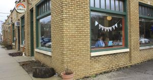 Welcome at Rainbow Bakery in Bloomington