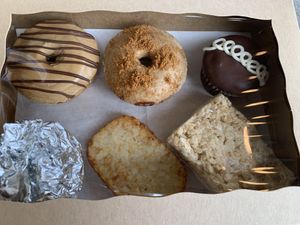 Savory and sweet items!! at Rainbow Bakery in Bloomington