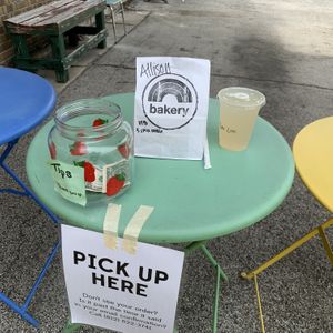 Happy day!  at Rainbow Bakery in Bloomington