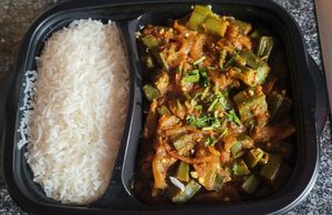 Bhindi Masala at Spice Flavour in Dietikon