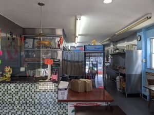 Inside. Currently no indoor seating at Chen Vegetarian House in West Reading