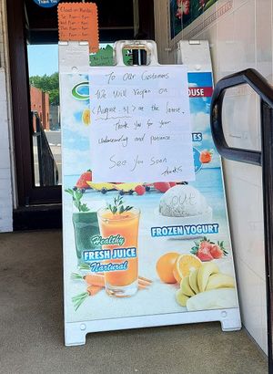 Walked by today. Aug 31 reopening! at Chen Vegetarian House in West Reading