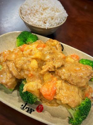 Chicken Curry  at Chen Vegetarian House in West Reading