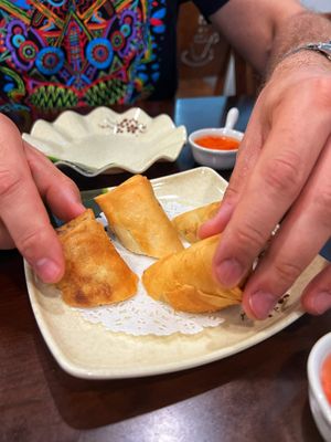 Crispy Rolls  at Chen Vegetarian House in West Reading