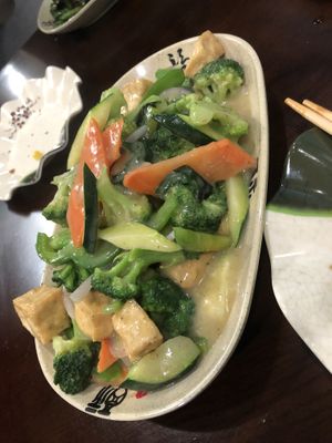 C6 green curry Thai curry   at Chen Vegetarian House in West Reading