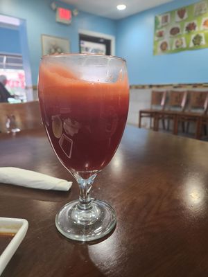 Juice Bar item B12 *Carrot, Apple, Beet & Ginger! Devine! at Chen Vegetarian House in West Reading