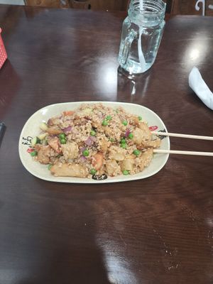 Option F7!  Pineapples are very tasty! at Chen Vegetarian House in West Reading
