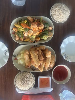 Great meal!  at Chen Vegetarian House in West Reading
