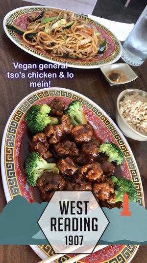 Two of our favs! at Chen Vegetarian House in West Reading