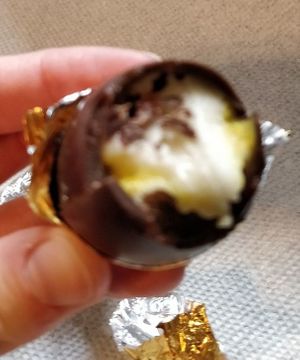 Little creme egg at Strawberry Blonde Bakery in Ottawa