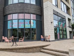 exterior at Strawberry Blonde Bakery in Ottawa