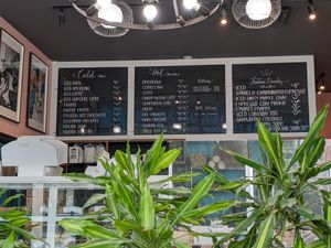 drinks at Strawberry Blonde Bakery in Ottawa