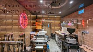 Housemade noodles at MENSHO TOKYO SG in Central Singapore