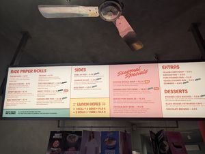 Menu at Knees To Chin  in Antwerpen